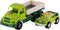 Cavallino Toys Cavallino XL Torpedo Vrachtwagen met Survival Jeep Groen, 44,5cm