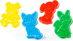 Cavallino Toys Cavallino Zandvormen Dieren, 4st.