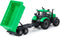 Cavallino Tractor met Kiepwagen Aanhangwagen Groen, Schaal 1:32