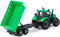 Cavallino Tractor met Kiepwagen Aanhangwagen Groen, Schaal 1:32