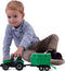 Cavallino Tractor met Paardentrailer Groen, Schaal 1:32
