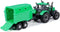 Cavallino Tractor met Paardentrailer Groen, Schaal 1:32