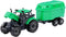 Cavallino Tractor met Paardentrailer Groen, Schaal 1:32
