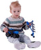 Cavallino Tractor met Ploeg Blauw, Schaal 1:32