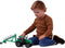 Cavallino Tractor met Ploeg Groen, Schaal 1:32