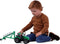 Cavallino Tractor met Ploeg Groen, Schaal 1:32
