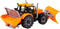 Cavallino Tractor met Sneeuw Ploeg Geel, Schaal 1:32