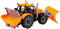 Cavallino Tractor met Sneeuw Ploeg Geel, Schaal 1:32