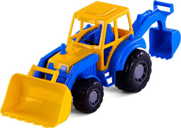 Cavallino Tractor met Voorlader Blauw