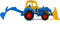 Cavallino Tractor met Voorlader Blauw