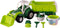 Cavallino XL Tractor Groen met Kiep- Aanhangwagen en Emmerset, 9dlg.