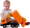 Cavallino XL Vuilniswagen Oranje, 42cm