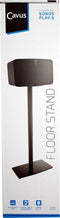 Cavus CSP5B Vloerstandaard geschikt voor Sonos PLAY:5 speaker Gen2 (v.a. 2015) zwart - ook geschikt voor de Sonos FIVE