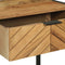 vidaXL - Console - Tafel - 90x35x75 - cm - Massief - Acaciahout