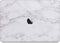 Lunso Geschikt voor MacBook Pro 13 inch (2016-2019) cover hoes - case - Marble Cosette