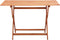 vidaXL - Tuintafel - inklapbaar - 120x70x75 - cm - massief - eucalyptushout