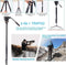 Cayer - AF2451 Professionele Video Statief Kit - 67 Inch - H4 Fluid Kop - Afneembare Monopod