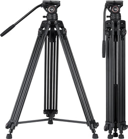 Cayer - BV30L - Videostatief Systeem - 72 Inch - Professioneel Aluminium