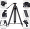 Cayer - BV30L - Videostatief Systeem - 72 Inch - Professioneel Aluminium