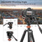 Cayer FP2450H4 Monopod Statief – 75 Inch Aluminium, Voor Canon, Nikon, Sony DSLR