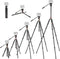 Cayer FP2450H4 Monopod Statief – 75 Inch Aluminium, Voor Canon, Nikon, Sony DSLR