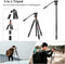 Cayer FP2450H4 Monopod Statief – 75 Inch Aluminium, Voor Canon, Nikon, Sony DSLR