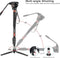 Cayer FP34DV Monopod - Professionele Aluminium Monopod met Vloeistofkop - Maximaal 71 Inch Hoog