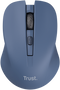 Trust Mydo - Draadloze muis - Stille knoppen 1800 DPI - Lichtblauw
