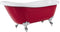 CAYMAN - Badkuip - Rood - 76 x 170 - Acryl