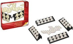 Cayro - Domino Driehoekig - Behendigheidsspel Denkspel - 2-4 Spelers - Geschikt vanaf 8 Jaar