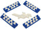 Cayro - Domino Driehoekig - Behendigheidsspel Denkspel - 2-4 Spelers - Geschikt vanaf 8 Jaar