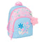 Rugzak BlackFit8 Smile Roze Licht Blauw 25 x 30 x 13 cm Mini