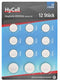 Ansmann 1516-0233 - HyCell Knoopcelset - 12 stuks CR2025 CR2032 CR2450