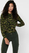 ONLY ONLNEW MALLORY LS BLOUSE AOP WVN NOOS - Dames Blouse - Lange mouwen - All-over print - Maat L (40)