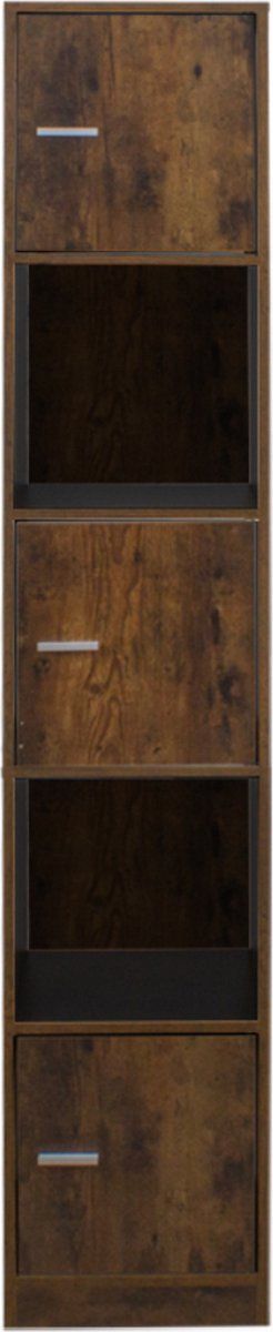 Kolomkast badkamer - opbergkast badkamer slaapkamer of hal - 180 cm hoog