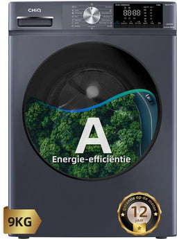 CHiQ CFL90-14586IM3XA - Wasmachine - 9 KG - AI Smart - Stoomwassen - Grijs