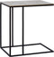 Atmooz - Bijzettafel Vanger - ruw antiek brons - Rechthoekig - Binnen - Interieur - Goud Brons en zwart - Hoogte 55cm - Metaal