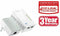 TP-Link TL-WPA4220 - Powerline adapter - AV600 - Wi-Fi kloon toets - (2 stuks)