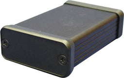 Hammond Electronics Hammond Electronics 1455Q1601BK Profielbehuizing 163 x 120.5 x 51.5 Aluminium Zwart 1 stuk(s)