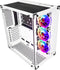 TALIUS Cronos Frost - Desktop PC Behuizing - 3x 120 mm Ventilators - Wit