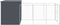 vidaXL - Hondenhok - met - ren - 214x457x181 - cm - gegalvaniseerd - staal - antraciet