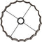 Light & Living Cilinder lampenkap Disli - Donkerbruin - Ø35cm - Modern