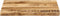 vidaXL - Tafelblad - met - natuurlijke - rand - 50x40x3,8 - cm - massief - mangohout