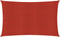 vidaXL - Zonnezeil - 160 - g/m² - 6x8 - m - HDPE - rood