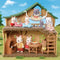 Sylvanian Families 5451 Blokhut aan het meer- te combineren met 5450 Boomhut( stapelen)