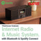 Majority Peterhouse Graduate - Internetradio - Bluetooth - Spotify Connect - Zwart