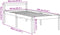 vidaXL - Seniorenbed - massief - grenenhout - wasbruin - 90x190 - cm