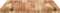 vidaXL - Tafelblad - rechthoekig - 100x60x4 - cm - massief - acaciahout