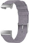 iMoshion Bandje Geschikt voor Fitbit Charge 4 / Charge 3 - iMoshion Nylon bandje - Grijs