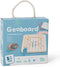 BS Toys Geobord - Motoriekspel - Educatief spel - Hout - 18 x 18 cm
